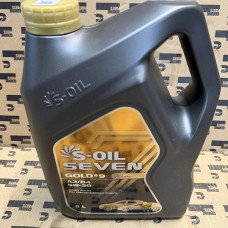 S-OIL 7 GOLD #9  A3/B4  5W30  (5л), синтетика (1/3)
