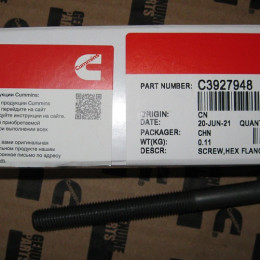 Болт крышки коренного подшипника (M12х1.50х119) C3927948 ISBe