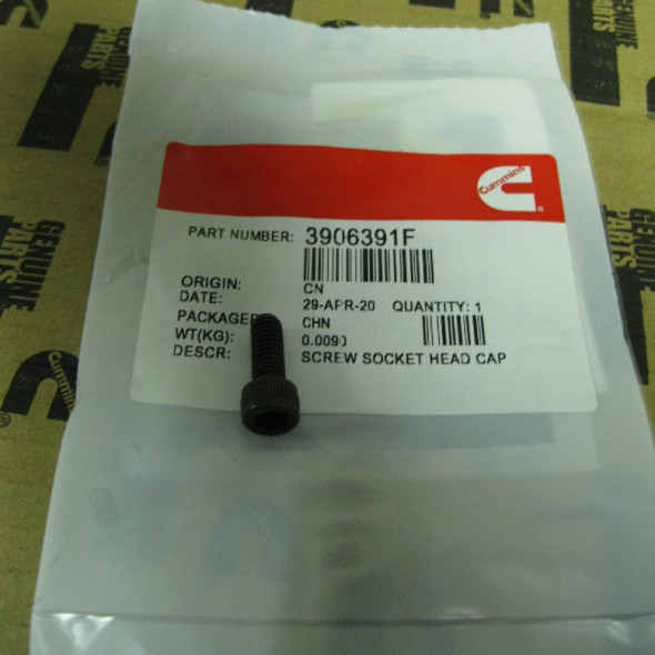 Болт (M6х1.00х16) 3906391F