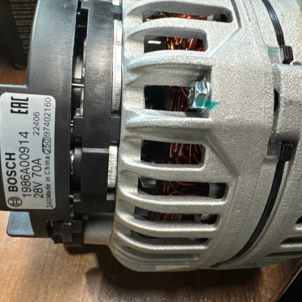 Генератор 28 V, P-2 кВт, I=70 A 1986A00914, 1986A00512, 5259577 ISBe